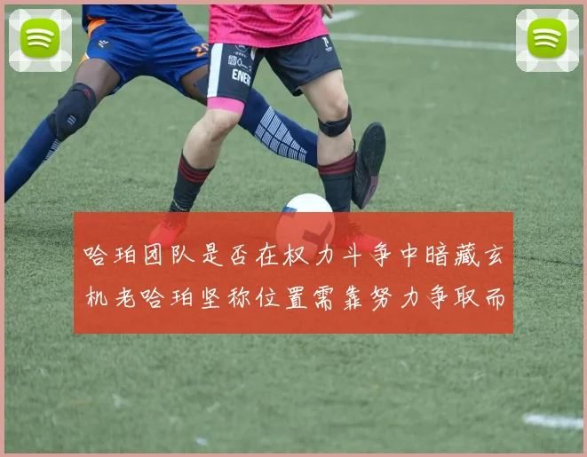 哈珀团队是否在权力斗争中暗藏玄机老哈珀坚称位置需靠努力争取而非索要